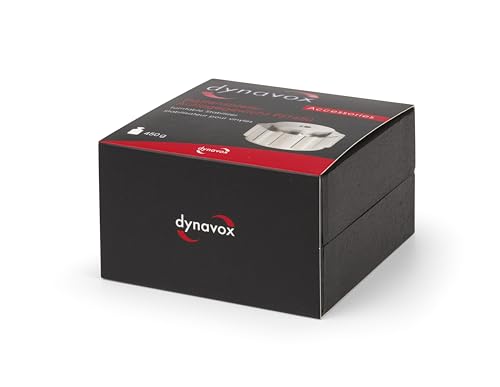Dynavox Estabilizador para Tocadiscos PST450, Peso de Discos de Vinilo Acero Inoxidable, Ajustable de 280 g a 450 g