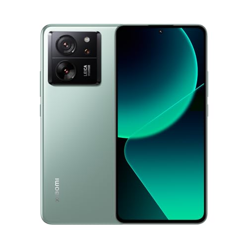 Xiaomi 13T Smartphone 12GB+256GB 6,67" FHD+ AMOLED DotDisplay 5000mAh 67W Kabelloses Laden MediaTek Dimensity 8200-Ultra (Grün)