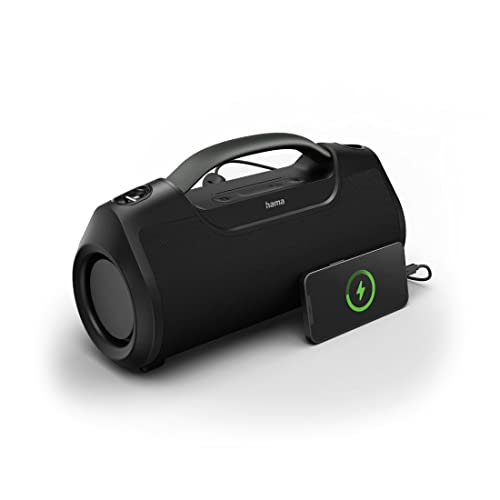 Hama | Altavoz portátil Bluetooth con Sonido Potente 60 W, Resistente al Agua IPX6, batería 12 h, Bluetooth, AUX y USB‑C
