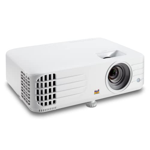 ViewSonic PX701HD Proyector Full HD Home Cinema y Comercial (3500 lúmenes, 1080p, DLP, HDMI Dual, 3x entrada rápida, tecnología SuperColour, altavoces de 10W), blanco