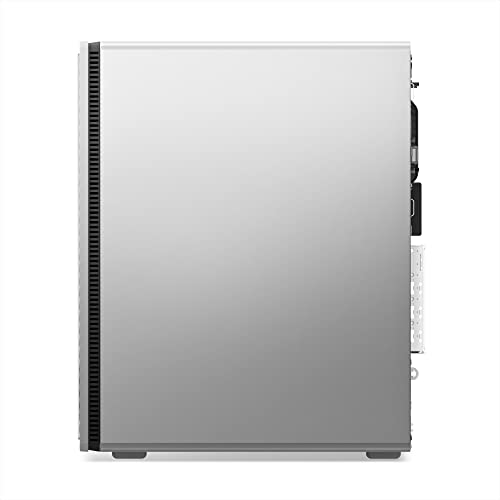 Lenovo IdeaCentre 5 Gen 7 - Ordenador de Sobremesa (Intel Core i5-12400, 16GB RAM, 512GB SSD, Intel UHD Graphics 730, Windows 11 Home) Gris Nube - Teclado QWERTY Español