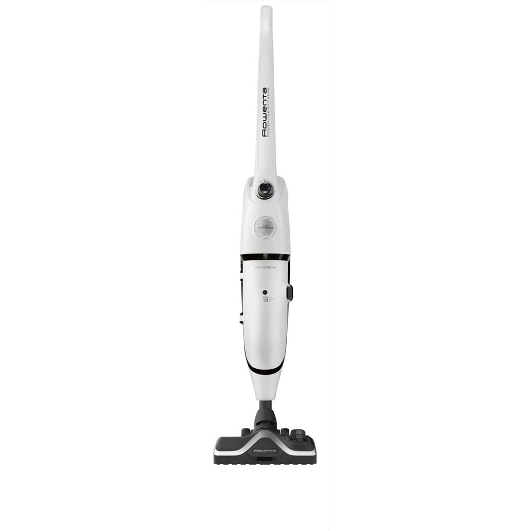 Rowenta - Escoba eléctrica RH8037WA Powerline Extreme con Bolsa y Cable, Capacidad: 2,2 l, Potencia: 750 W, Ruido: 77 dB, Color Blanco
