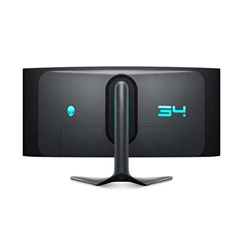 Alienware AW3423DWF 34" WQHD (3440x1440) 21:9 1800R Monitor Gaming Curvo, 165Hz, QD OLED, 0.1ms, AMD FreeSync Premium Pro, 99.3% DCI-P3, HDR400, 2x DisplayPort, 1x HDMI, 5x USB, 3 Años de Garantía
