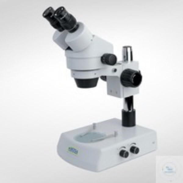 Krüss Microscopio con Zoom estéreo con luz hacia Arriba y hacia Abajo, 10 oculares de Amplio Campo