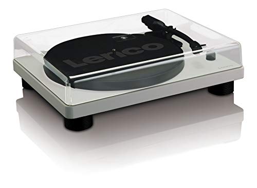 Lenco LS-50 Giradiscos con puerto USB, en carcasa de madera con altavoces integrados y amplificador integrado, 2 x 3 vatios