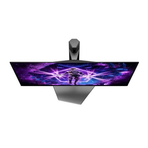 AOC Agon Pro 326UD - Monitor Gaming OLED UHD de 32 Pulgadas, 165 Hz, 0,03 ms, HDR400, FreeSync Prem. Pro, compilación G-Sync. (3840x2160, 2X HDMI 2.1, 1x DP 1.4, concentrador USB) Negro Gris