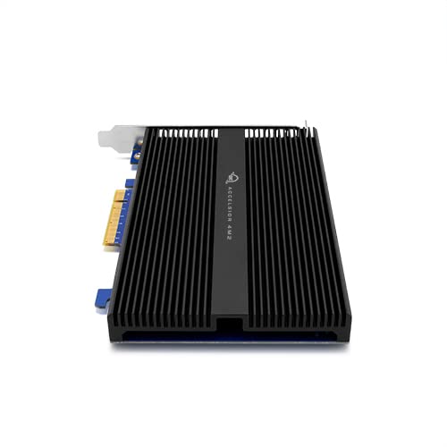 OWC Tarjeta PCIe Accelsior 4M2 de 2,0 TB para Mac Pro 2019, Mac Pro 2010-2012