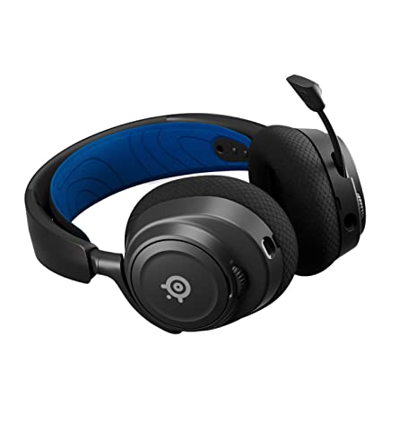 SteelSeries Arctis Nova 7P Wireless - Cascos PS5 Inalámbricos - Controladores magnéticos de neodimio - 2,4GHz + Bluetooth - 38h de batería- Micro ClearCast Gen2 IA - PS5, PC, VR, móvil