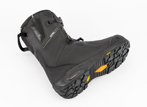 Nitro Capital TLS '22 Premium Highend Comfortable Snowboardschuhe Barco de Snowboard, Hombres, Negro, 27