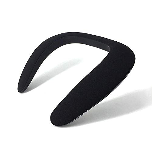 Altavoz de Hombro para Samsung Galaxy S6 Smartphone Música Inalámbrica Cuello Bluetooth (Negro)