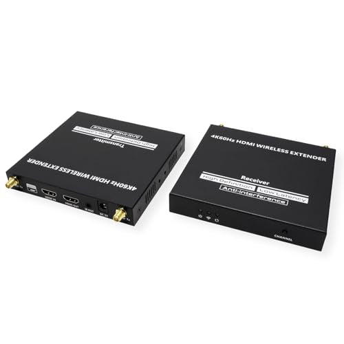 VALUE Kit inalámbrico HDMI 4K (TX+RX) Emisor y Receptor HDMI hasta 50 m