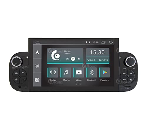 Radio de Coche para Fiat Panda 2022 universales Android GPS Bluetooth WiFi USB Dab+ Touchscreen 9" 4core Carplay AndroidAuto