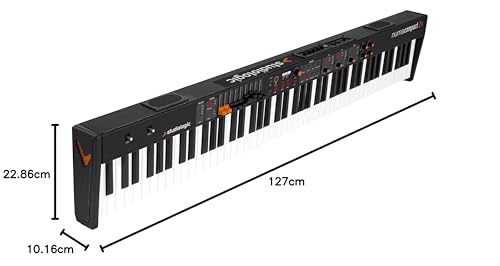 Studiologic Numa Compact 2X - Piano de escenario digital portátil con 88 teclas
