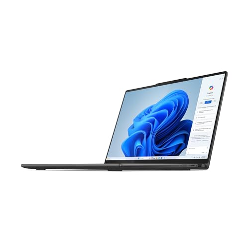 Lenovo Yoga 7 2-in-1 Gen 9 – Ordenador Portátil AI PC Convertible Táctil 14" WUXGA OLED (AMD Ryzen 5 8640HS, 16GB RAM, 512GB SSD, Wi-Fi 6E, Win 11 Home) Gris, Teclado QWERTY Español
