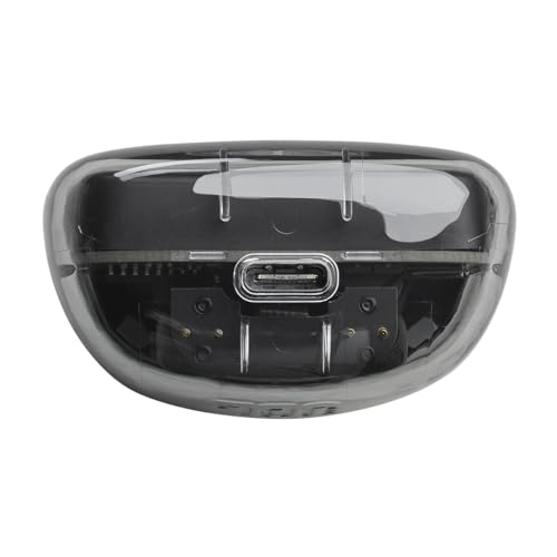 JBL Tune Flex Ghost, Auriculares In-Ear inalámbricos con cancelación de ruido adaptativa, Bluetooth, resistente al agua y al sudor IPX4, aplicación JBL Headphones y 32 horas de batería, Black Ghost