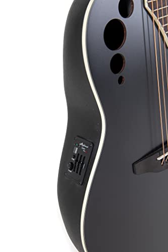 Applause Elite AE44 Guitarra electroacústica Mid Cutaway, natural satinado AE44-4S