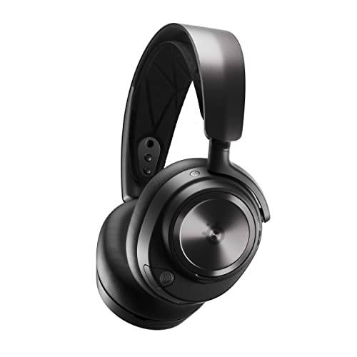 SteelSeries Arctis Nova Pro Wireless X - auriculares gaming multisistema Xbox - Controladores magnéticos de neodimio - Cancelación de ruido - Infinity Power System - Xbox, PC, PS5, PS4, Switch, móvil