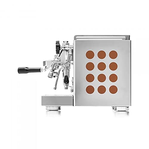 Rocket Appartamento Cobre | Portaherramientas compactas Máquina de espresso - Dos circuitos con grupo de preparación E61