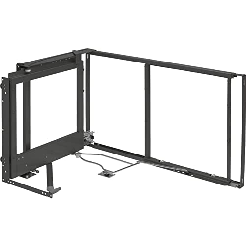 PEKA Libell Magic Corner-Soporte de Esquina, Acero Antracita, Derecha, KB 900 mm