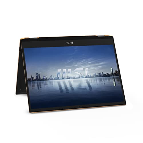 MSI Summit E13 FlipEvo A13MT-236ES - Ordenador portátil Convertible Táctil 13.4" FHD (Raptor Lake i7-1360P, 16 RAM, 1TB SSD, Iris Xe Graphics, Windows 11 Home Plus) Ink Black - Teclado QWERTY español