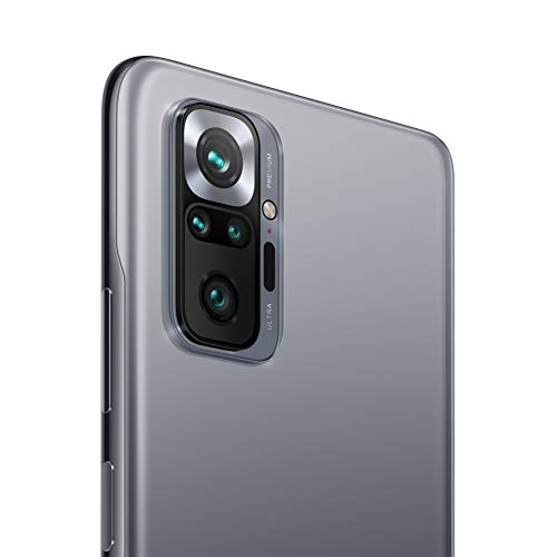 Xiaomi Redmi Note 10 Pro - Smartphone 6+128GB, Pantalla puntual AMOLED de 6.67 Pulgadas 120Hz, Snapdragon 732G, cámara cuádruple de 108MP, 5020mAh, Gris ónix (versión del Reino Unido)