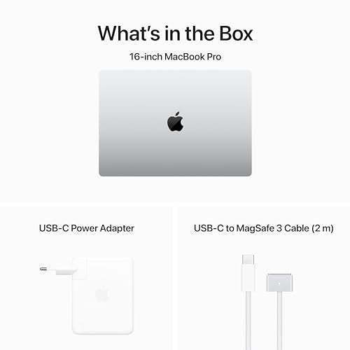 Apple 2023 MacBook Pro (de 16 Pulgadas, Chip M3 Pro de Apple con CPU de Doce núcleos y GPU de dieciocho núcleos, 36GB Memoria unificada, 512 GB) Teclado español - Negro Espacial