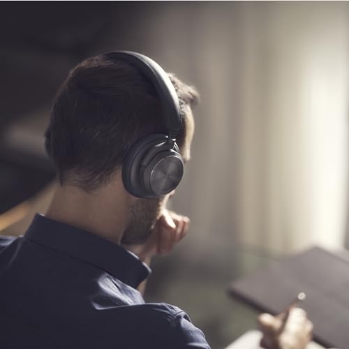Bang & Olufsen Beoplay HX Auriculares Premium Inalámbricos Bluetooth de Diadema con Cancelación de Ruido, 6 Micrófonos, Hasta 40 horas de Autonomía, Cascos y Estuche Black Anthracite