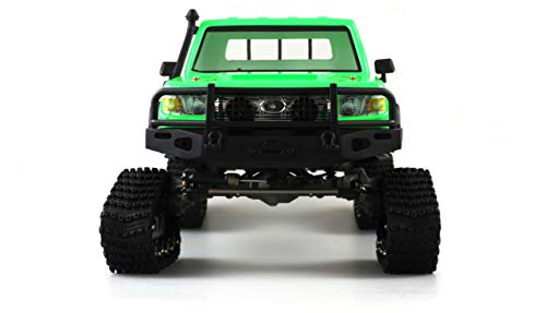 Amewi 22473 AMXRock RCX8PT Scale - Picaporte para Crawler (Escala 1:8, Ruedas dentadas, teledirigidas, RTR), Color Verde