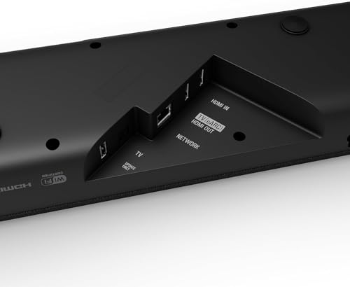 Yamaha TRUE X BAR 40A Barra de Sonido Dolby Atmos con Alexa integrada, Negro