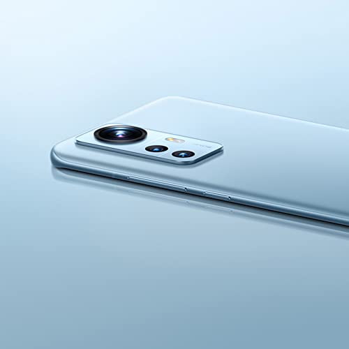 Xiaomi 12 - Smartphone de 8+256GB, Pantalla de 6.28” 120Hz AMOLED, Snapdragon 8 Gen 1, Triple Cámara de 50MP+13MP+5MP, 4500mAh, Blue (Versión ES + 3 años de garantía)