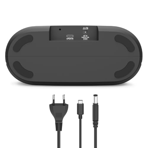 Hama | Radio Digital Internet Dab+/FM + Bluetooth RX + Wi‑Fi 2,4/5 GHz + Spotify Connect – Receptor Bluetooth – Despertador Doble – Negro