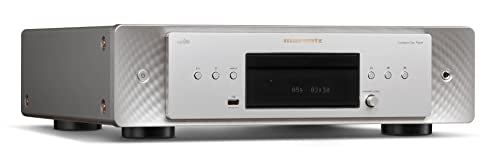 Marantz Reproductor de CD de Alta fidelidad, Reproductor de CD con Audio Hi-Res, convertidor Digital/analógico, Circuito Marantz HDAM, Amplificador de Auriculares