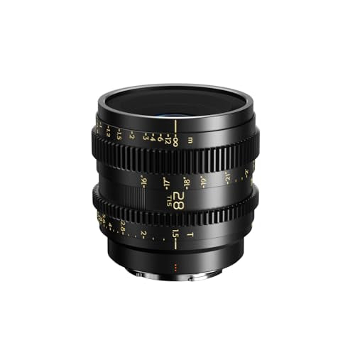 THYPOCH Simera-C 28 mm T1.5 FF Prime Cine Lens for Sony E-Mount - Negro