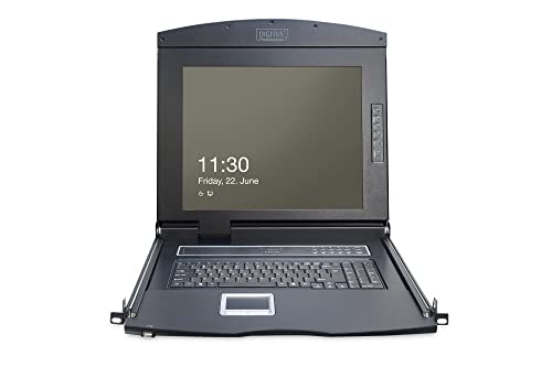 Digitus DS-72210 - Consola de rack (43,2 cm (17"), 1280 x 1024 Pixeles, 1000:1, TFT, 16,78 millones de colores, UK International)