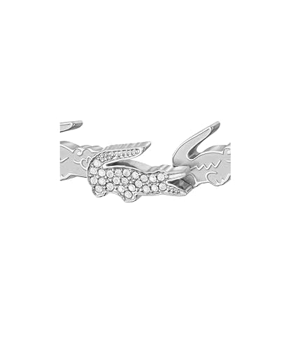 Lacoste Collar para Mujer Colección CROCODILE en Acero Inoxidable con Charms en Forma de Cocodrilo - 2040512