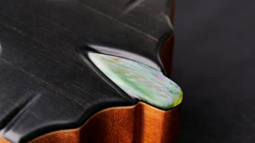 ARTESANO Guitarra de concierto Nuevo Verde, maciza, funda blanda