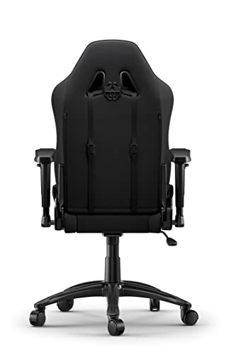 AKRacing Gaming Chair Core EXSE Silla, Tela/Piel sintética, Negro, Talla única
