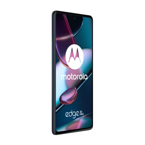 Motorola Edge30 Pro, Pantalla 6.7 Pulgadas OLED, Snapdragon 8, Cámara 50 MP Ultra Ancha, Android 12, 12/256 GB, Dual SIM, Color Azul