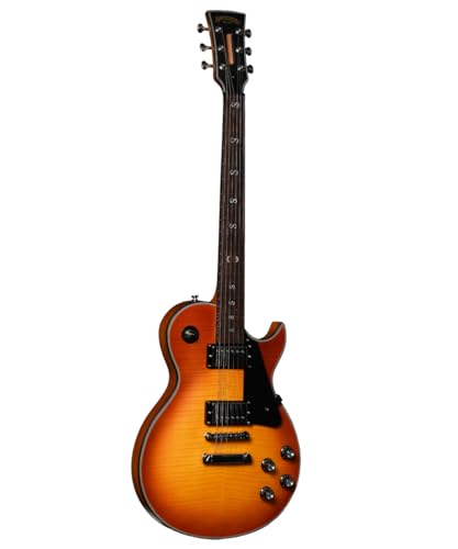 Santana Serpens Standard HB - Guitarra eléctrica, humbucker Hot PAF, cuerpo de caoba, Honey Burst