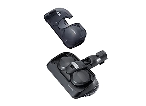 LG Electronics A9K-ULTRA1B Aspiradora inalámbrica, Incluye Dos baterías (hasta 120 Minutos), Negro, Tubo telescópico Extensible