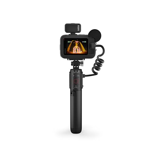 GoPro HERO13 Black Creator Edition - HERO13 Black, Volta (empuñadura de batería, trípode, Control Remoto), Media + Light Mod, batería Enduro, Soporte de Cierre magnético y Estuche de Transporte