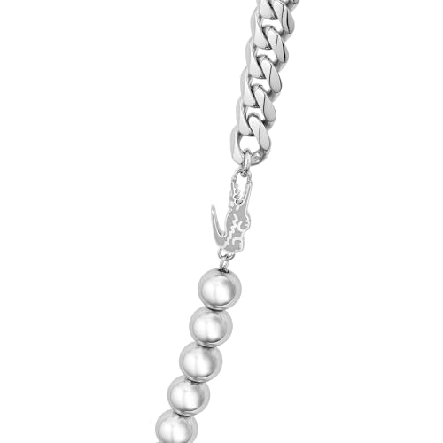 Lacoste Collar para Mujer Colección ORBE de Acero Inoxidable - 2040335