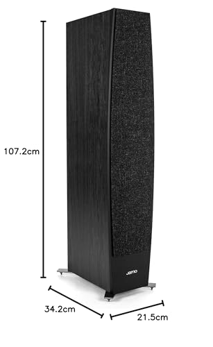 Jamo C 97 II Black Ash (Unidad) Altavoz de Suelo, Negro