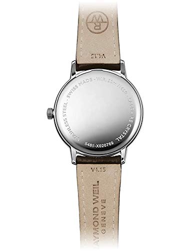 Raymond Weil Reloj Toccata, 5485 -SL5-65001, Redondo, Cuarzo para Hombre Plateado Caja de 39 mm