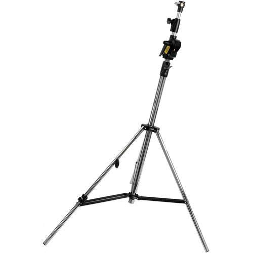 Manfrotto 420CSU - Jirafa, (soporte, pie y bolsa de arena de contrapeso), plateado