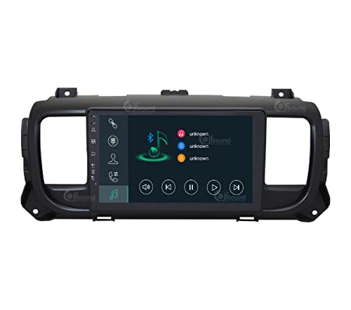 Radio de Coche para Citroen Jumpy (con navegador) Android GPS Bluetooth WiFi USB Dab+ Touchscreen 9" 8core Carplay AndroidAuto