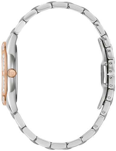 Bulova Reloj Analógico para Mujer de Cuarzo con Correa en Acero Inoxidable 98R281