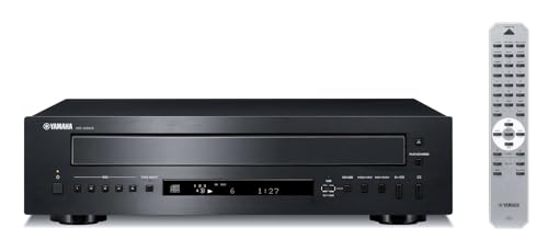 Yamaha CD-C603 Reproductor de CD, con Bandeja para 5 CD, Compatible con Varios formatos, Puerto USB Frontal para reproducción Digital y Mando a Distancia, en Negro
