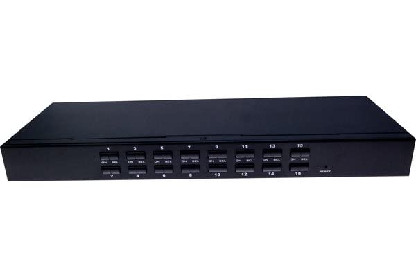 USB PS/2 Combo KVM Switch with OSD Menu- 8 Ports