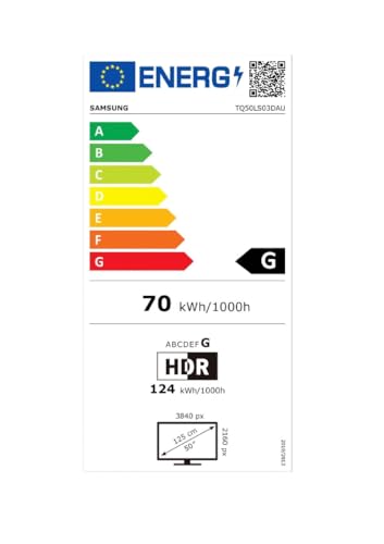 SAMSUNG TV The Frame 4K 2024 50LS03D Smart TV de 50" con Galería de Arte con Display Mate, Marcos Intercambiables, 100% Volumen de Color con Quantum Dot y One Connect y Cable Casi Invisible
